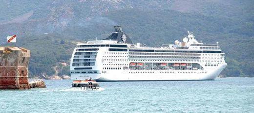 Il debutto di Msc Opera a Livorno
