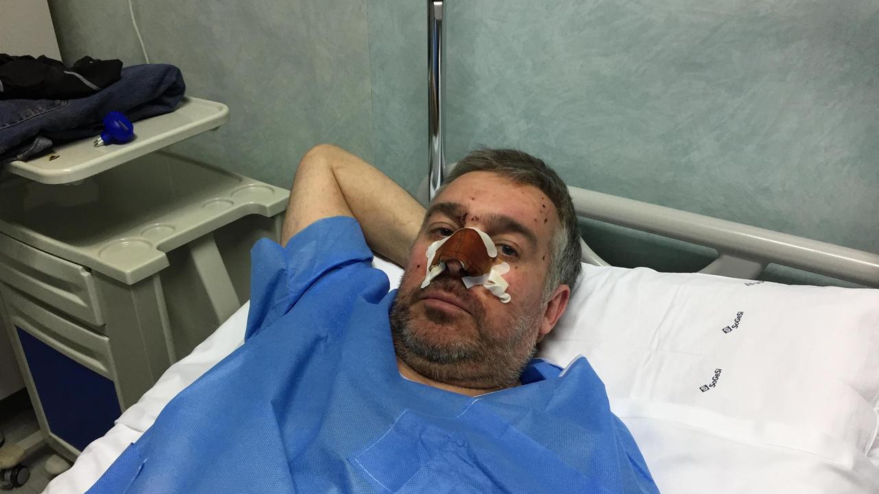 Dario De Nigris prima dell'operazione