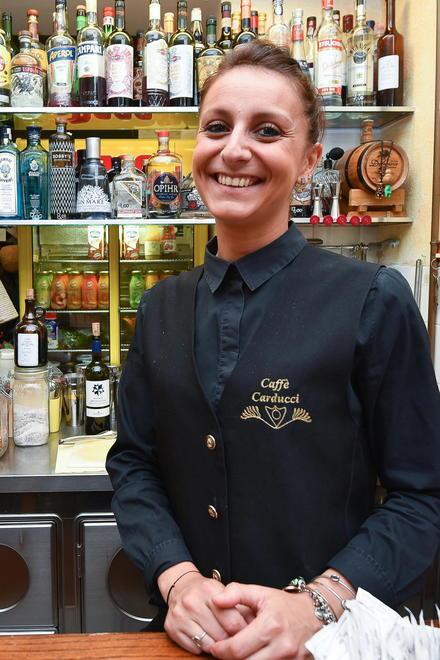Al Caffè Carducci atmosfera di famiglia e il sorriso di Eleonora 