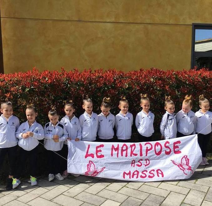 Le Maripose di Massa volano alle fasi nazionali a Rimini
