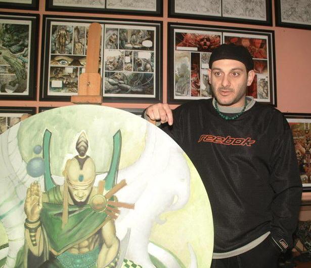 Il ragazzo amante dei Comics che dà vita ai supereroi 