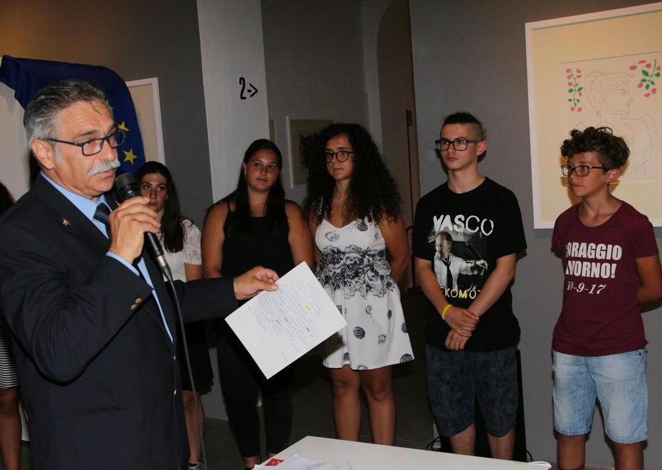 I Bimbi Motosi premiati a Viareggio 