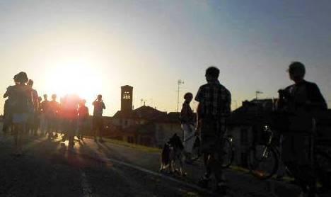 Passeggiata al tramonto con l’Asl