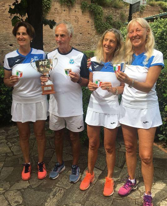 Tennis, le Ladies 55 conquistano lo scudetto 