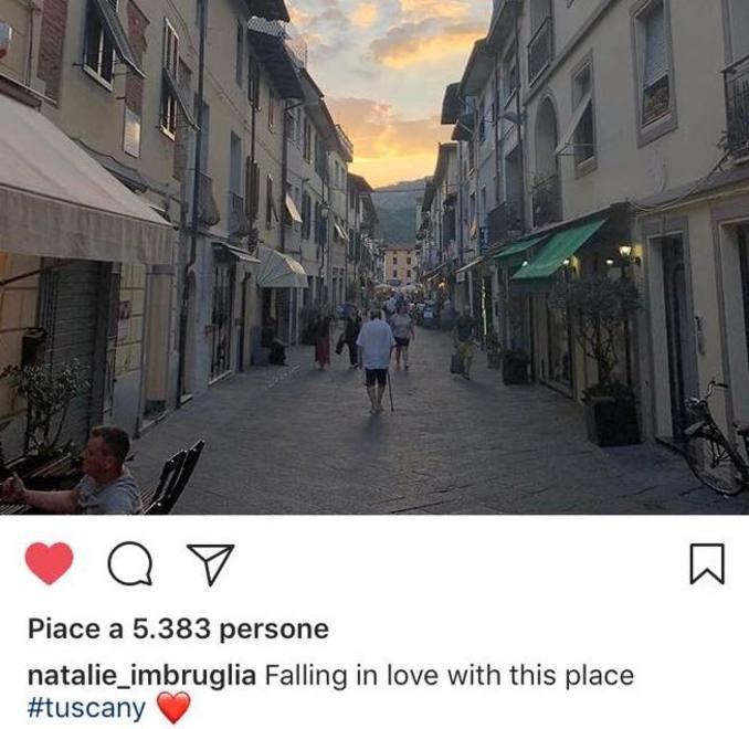 Natalie Imbruglia: amo Camaiore