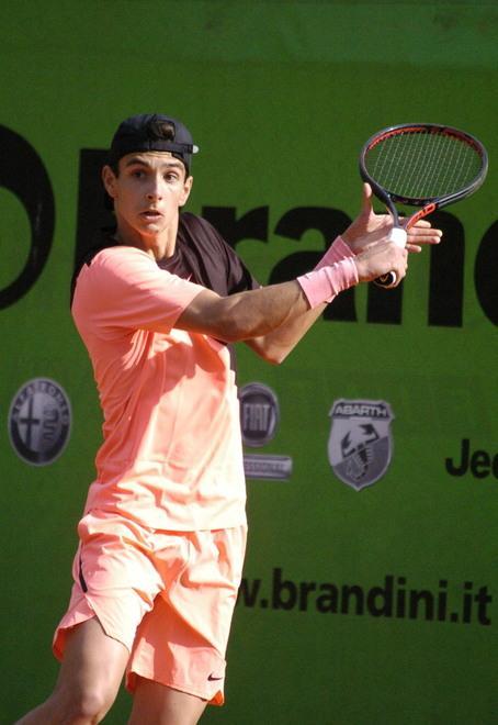 Lorenzo Musetti a Wimbledon Junior 