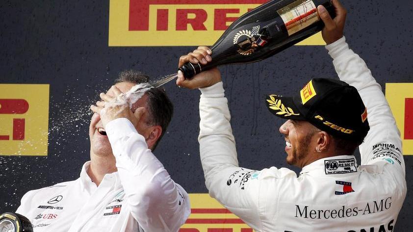 Hamilton: «Che giornata»