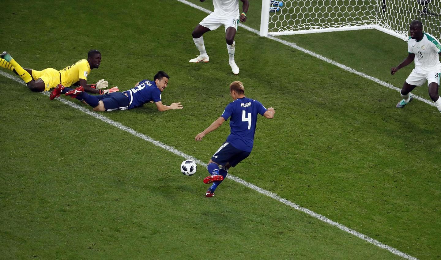 Pareggio show tra Giappone e Senegal 