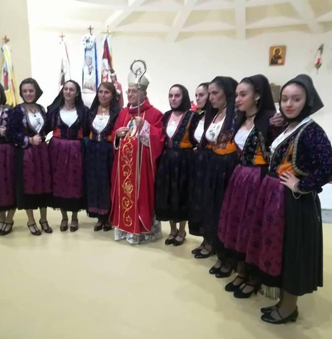 Istellas lodinas protagoniste a Biella nella festa sarda