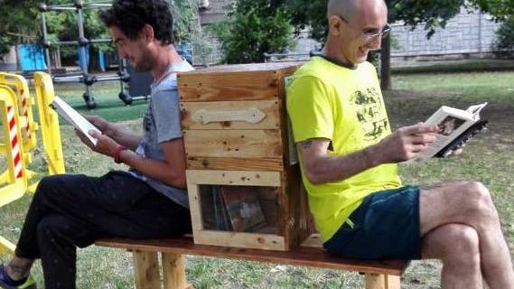 Una libreria gratuita “open” in piazzale Giordano Bruno