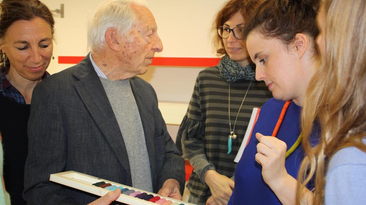 L'imprenditore Lucchesi e le designer Meyers e Fuegmann