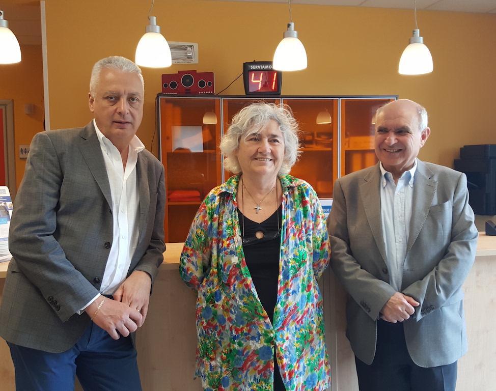 Da sinistra Fabrizio Tempesti, Loretta Giuntoli e Antonio Cirri