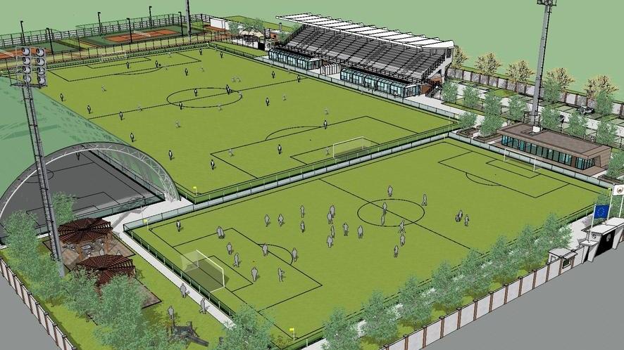 Un progetto per un nuovo stadio a Porcari