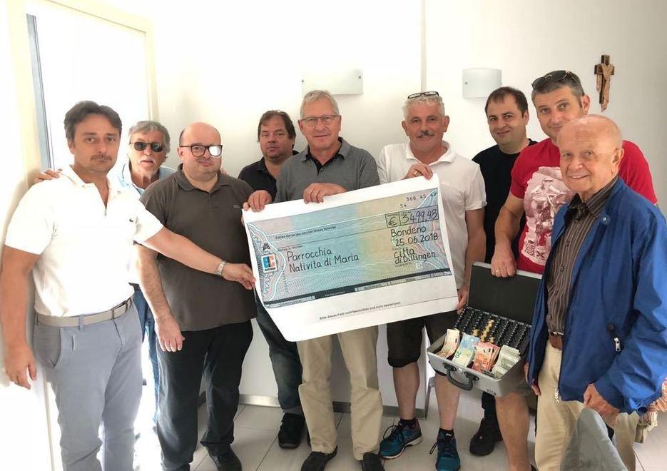 Da Dillingen aiuti alla parrocchia