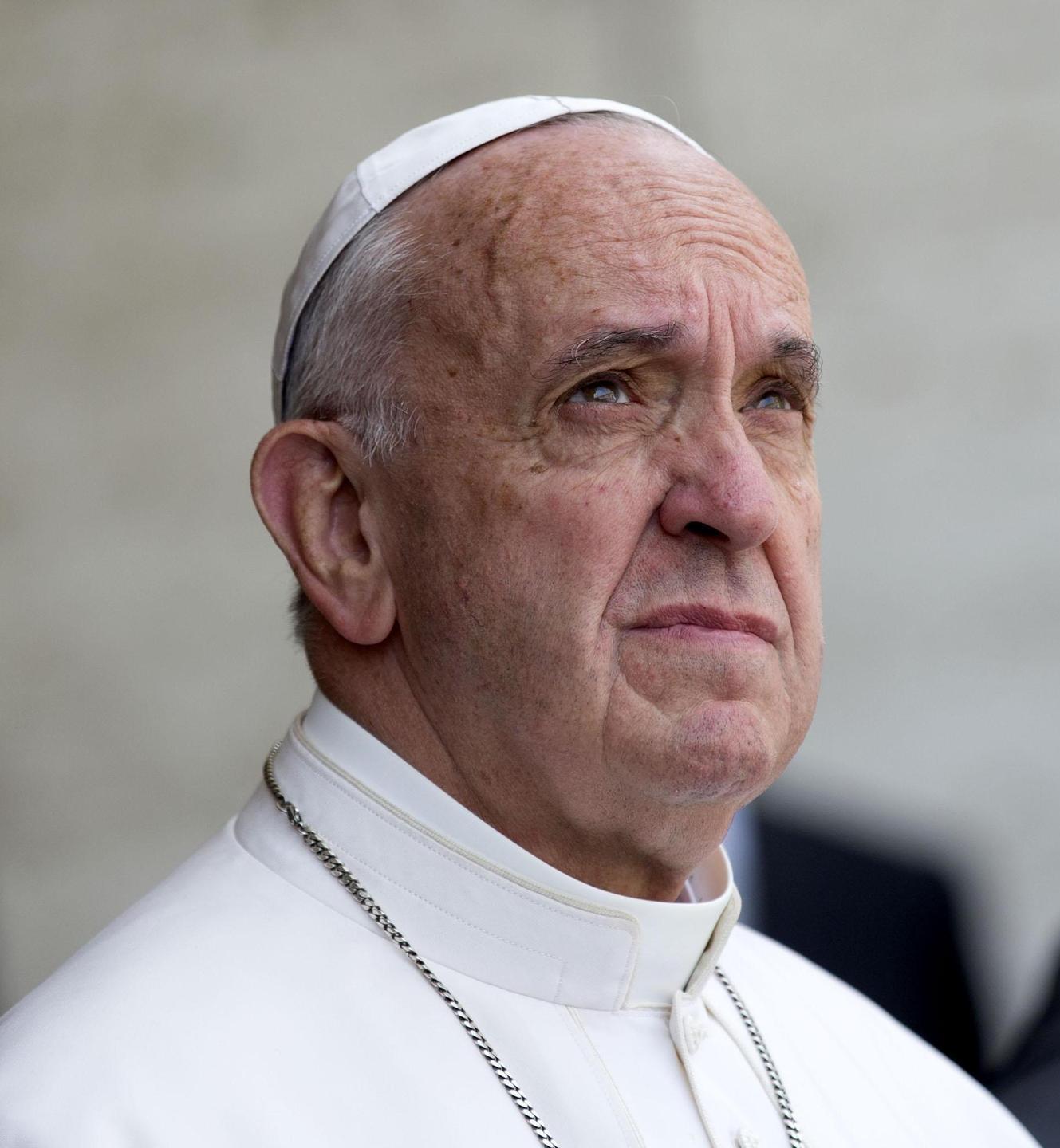 Papa Francesco accoglie i malati di Aids 