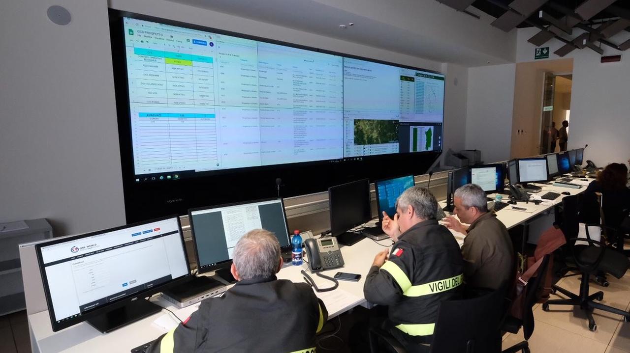La nuova centrale operativa (foto Mario Rosas)