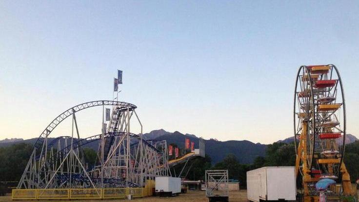 Luna Park, operaio ferito Interviene la polizia