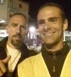Ribéry riposo a Porto Cervo