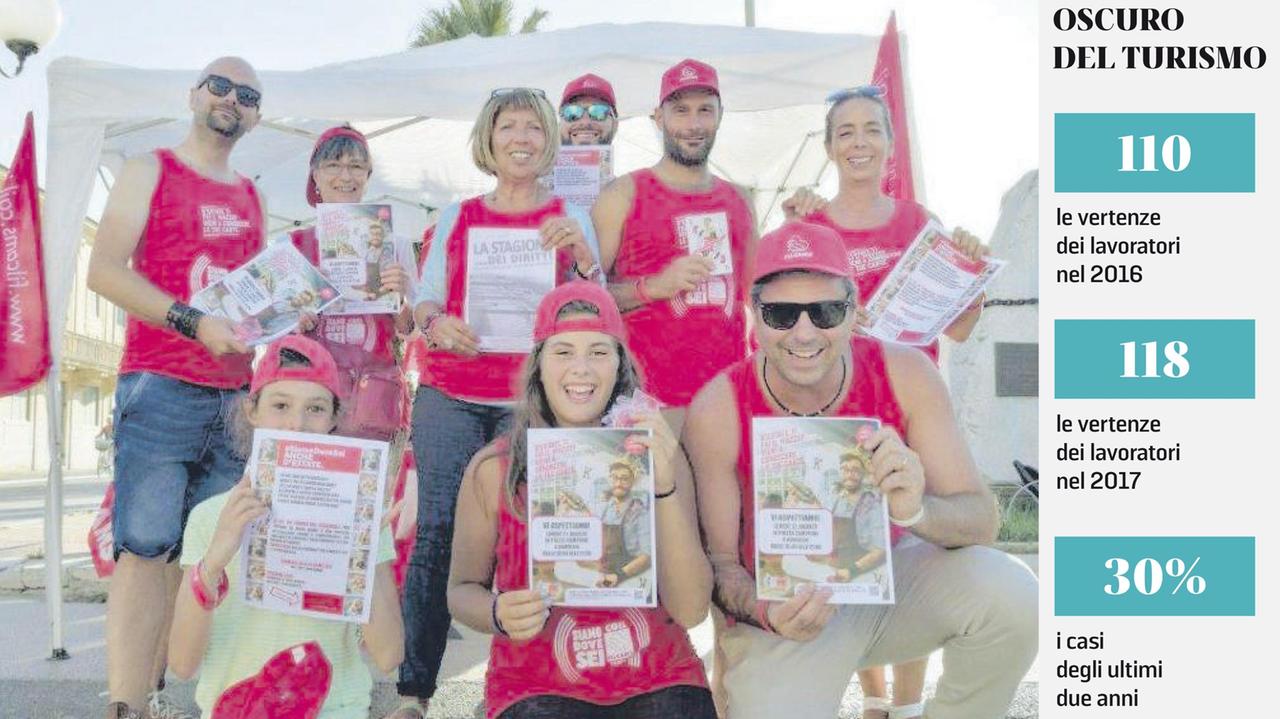 Boom di cause dei forzati del turismo «Cuochi, camerieri e bagnini sfruttati»