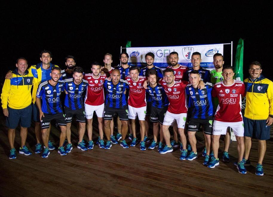 Beach soccer serie A: il Pisa pensa in grande con Juninho 
