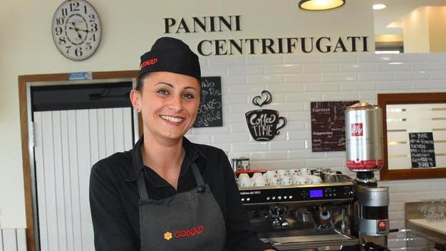 Una pausa caffè durante la spesa Al Clodia la qualità targata Conad