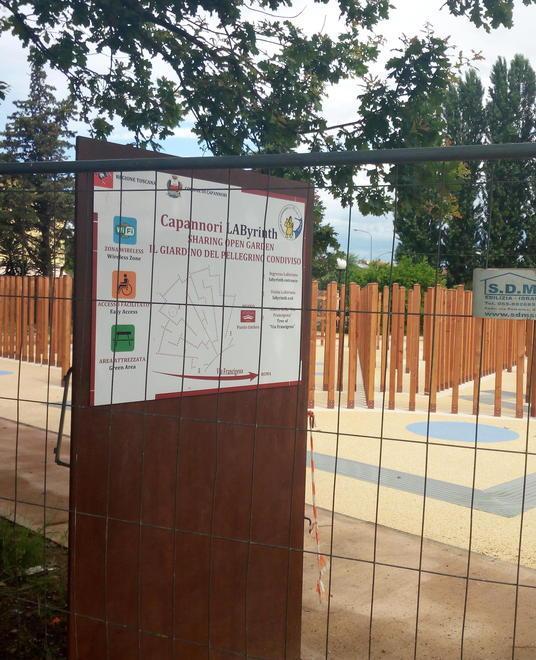 Un labirinto del pellegrino ad arricchire la Francigena 