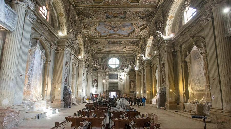 Restauri in S.Agostino fine lavori a settembre Sottotetto più leggero