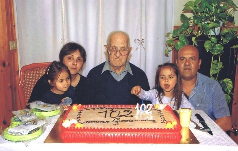 I 102 anni di zio Giovanni 