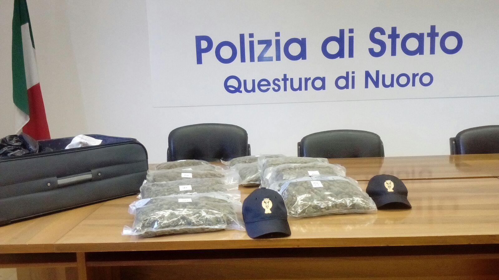La droga sequestrata