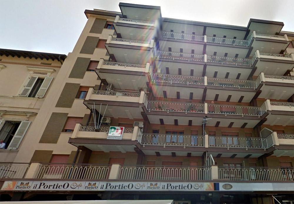 La sede del Parito Democratico, in via Mazzini a Sassari