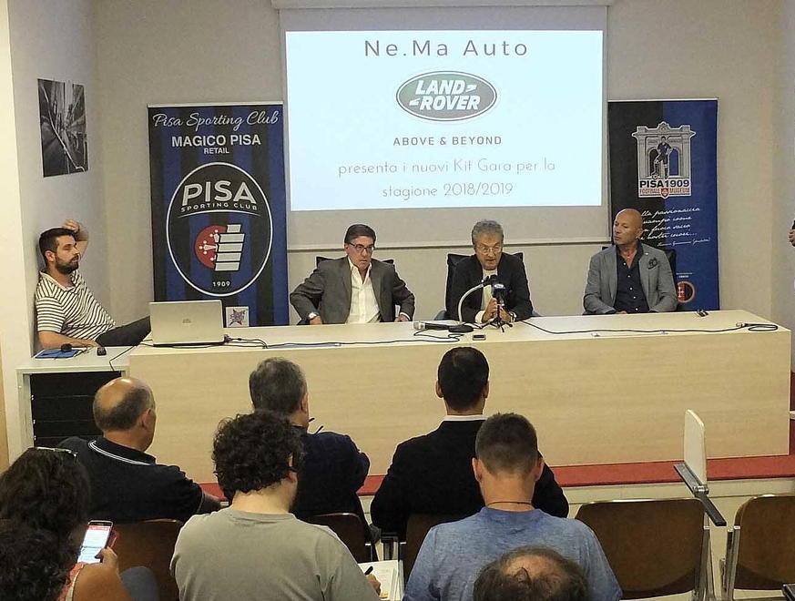 Il Pisa in giallo, nuove maglie con omaggio alla storia 