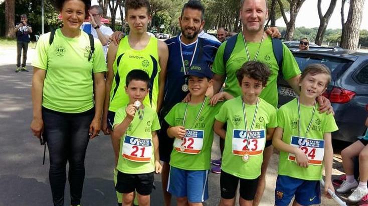 Runnerini ancora sugli scudi Guerrino Grilli salta sul podio