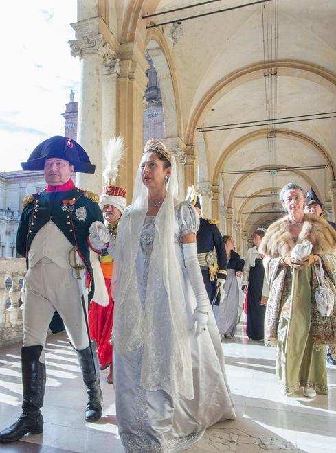 Arrivano Napoleone e Giuseppina l’Ottocento rivive a palazzo Ducale 