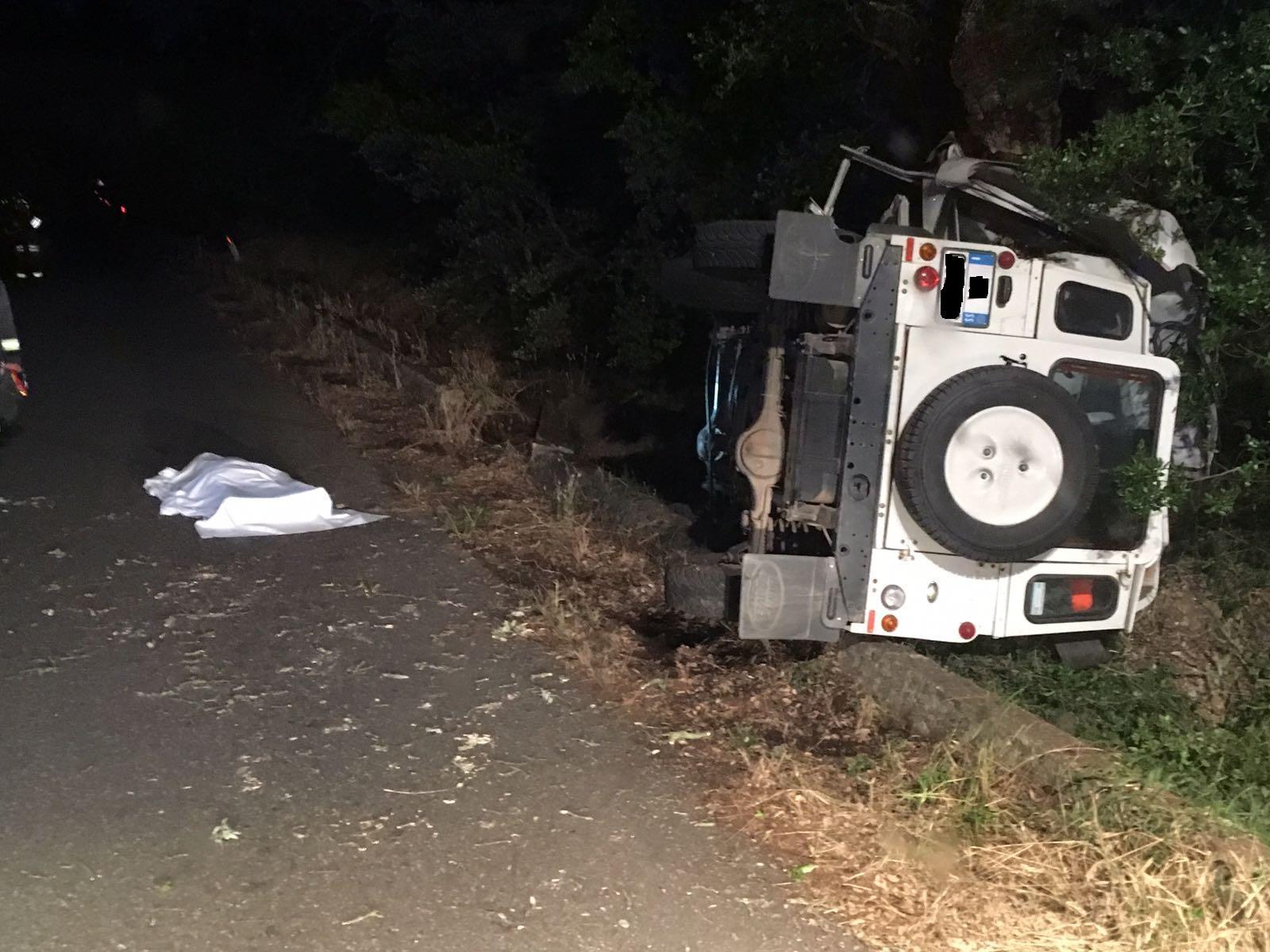 L'incidente mortale sulla Monti-Berchidda