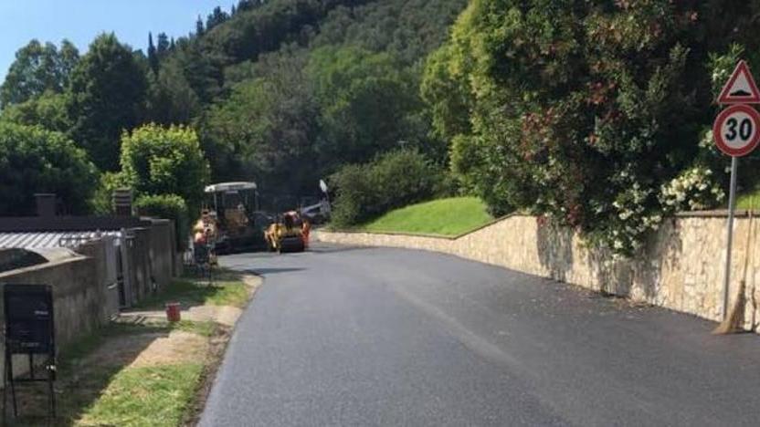 Comune da record: otto chilometri di strade riasfaltate