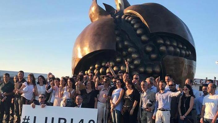 La rotatoria di viale Asia è più bella con Germinazione