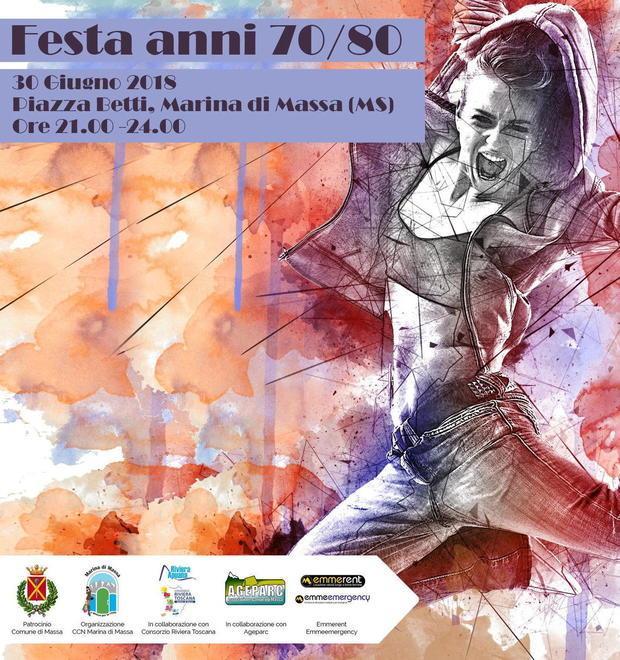 Stasera a piazza Betti una festa d’epoca in stile anni 70-80 
