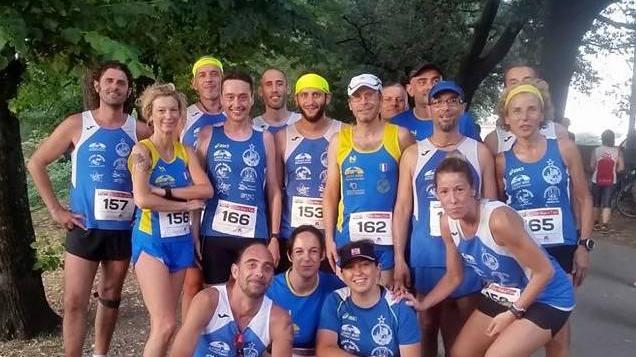 I Marciatori di Antraccoli il gruppo più numeroso nelle gare non competitive