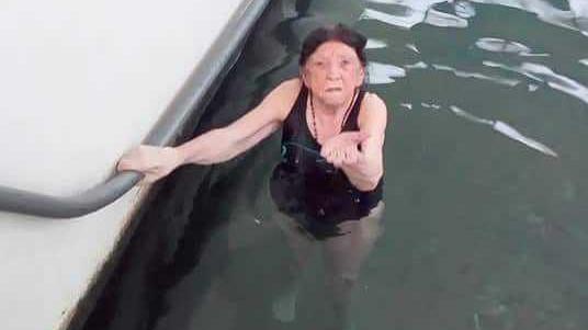 Un bagno alle terme della longevità per la nonna 105enne