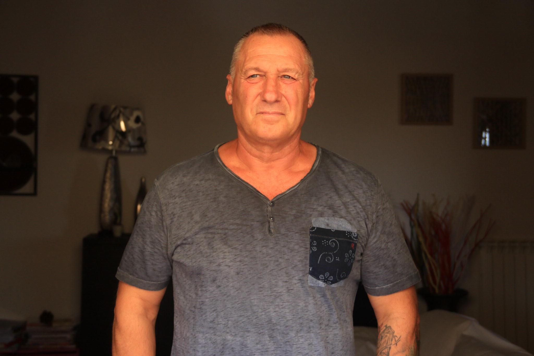 Dario Pirrone, il proprietario del cane avvelenato (foto Sproviero/Batavia)