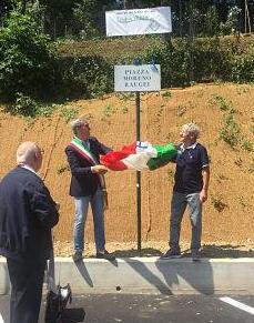Intitolata a Raugei la piazzetta di via Diaz dopo la riqualificazione