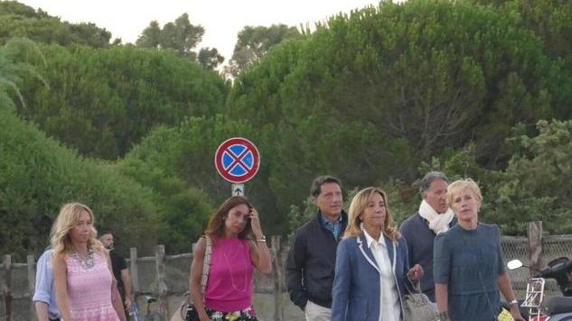 Festa vip al club La Macchia