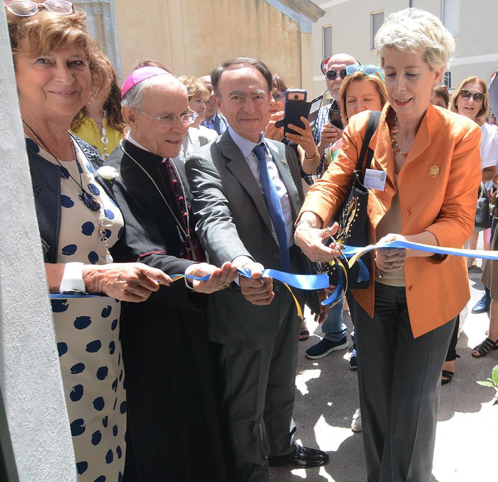 Il Soroptimist Club termina il restauro della cumbessia