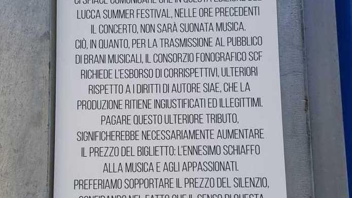 Niente musica prima dei concerti La protesta del Summer contro Scf
