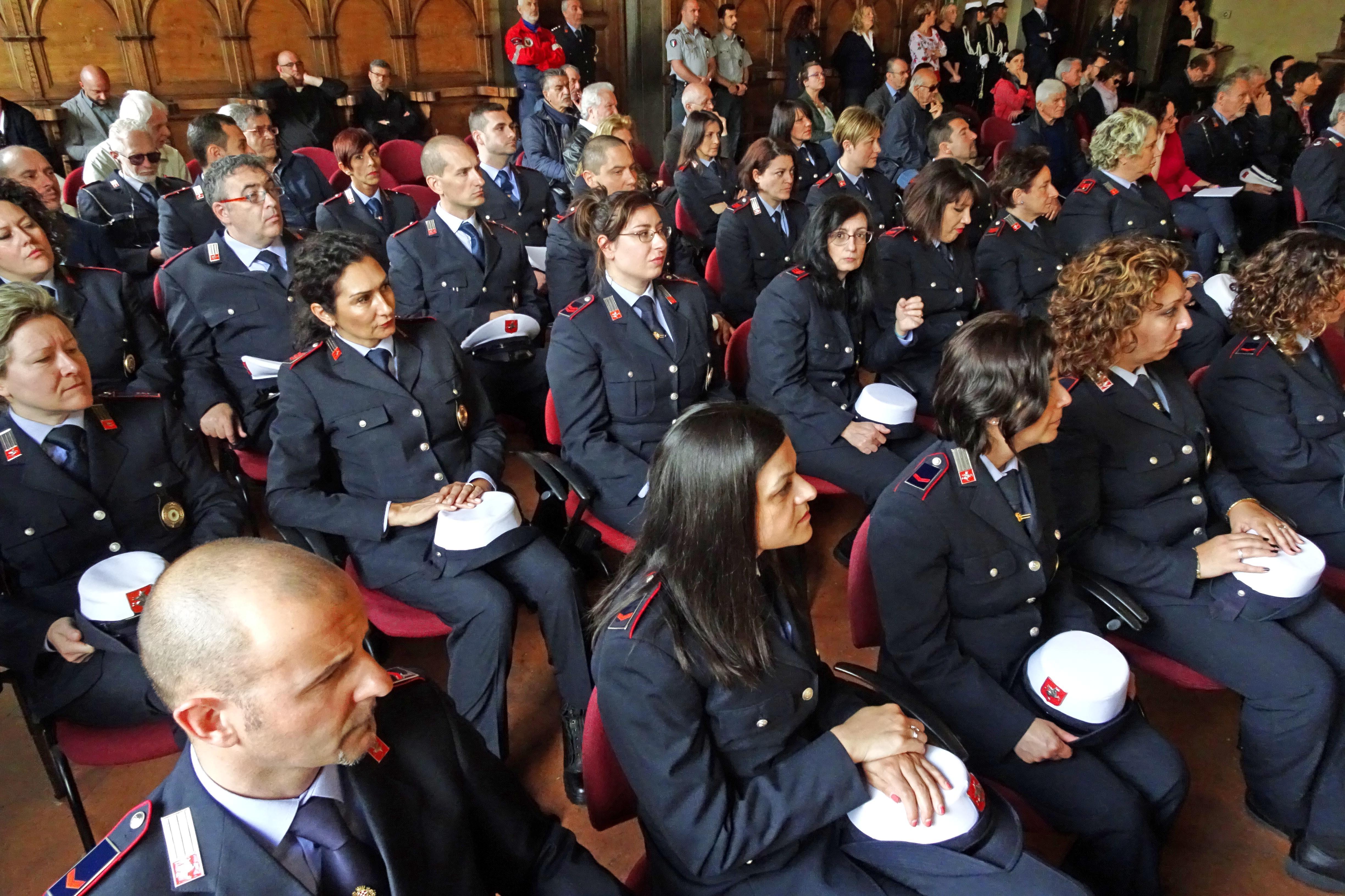 Vigili urbani in sciopero a Pistoia nel secondo giorno del Blues