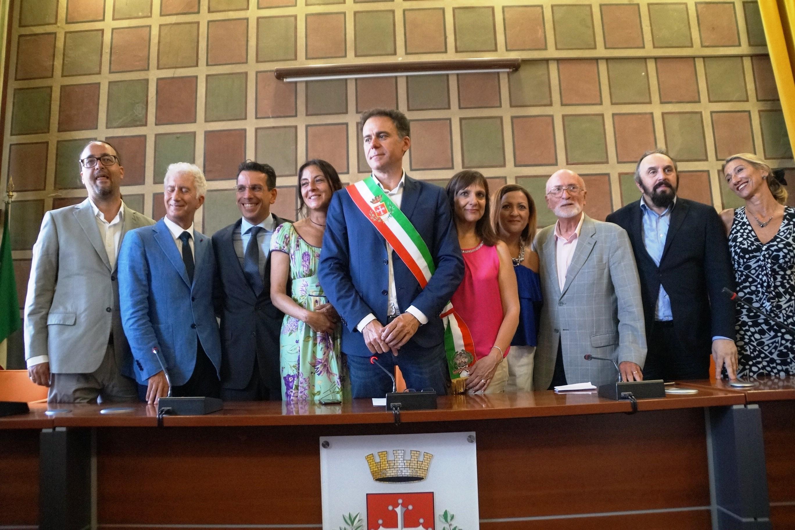 La nuova giunta comunale di Pisa