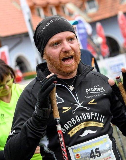 Paglianti nella top ten della categoria più difficile del nordic walking