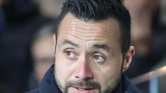 Il Sassuolo perde De Zerbi per le prime sette giornate