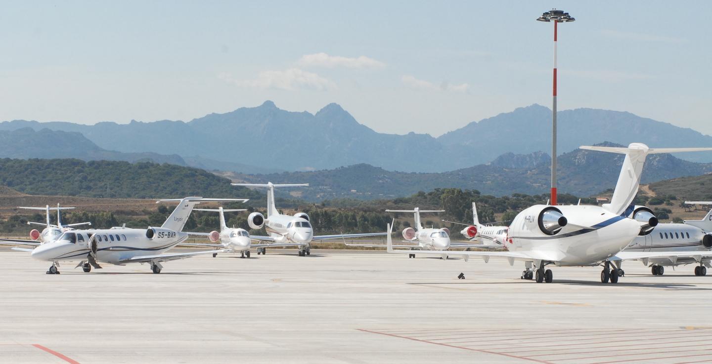 Olbia, vola lo scalo dei jet privati: è secondo solo a Milano 