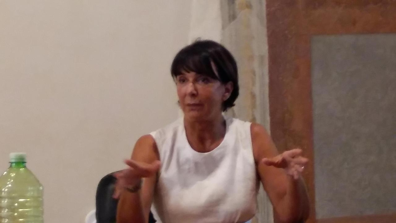 Maria Lucetta Russotto durante l'audizione in commissione